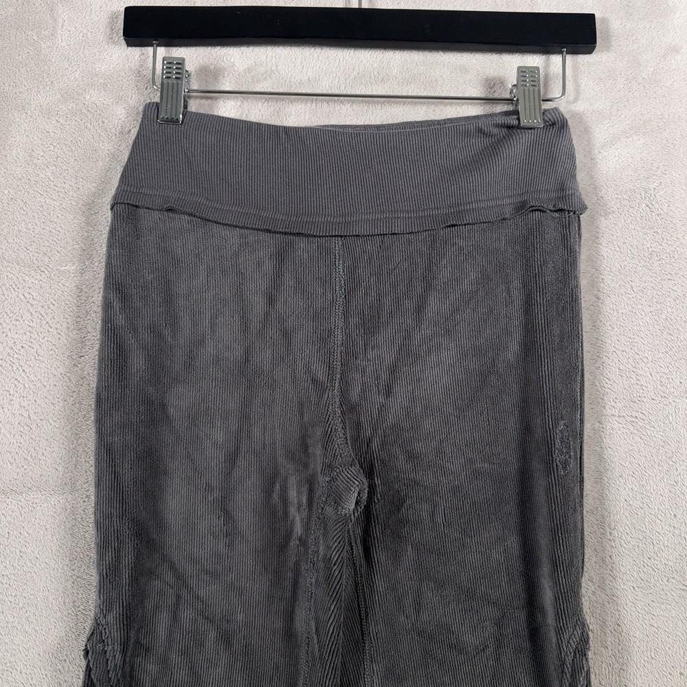 Free People Movement Superfly Flare Pants Womens XS Gray High Rise Yoga Active - Picture 4 of 9
